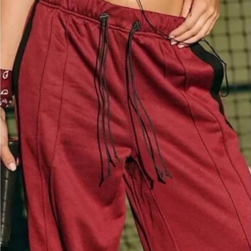 Free People Movement Fineline Wide Leg Relaxed Track Pant. Size Small